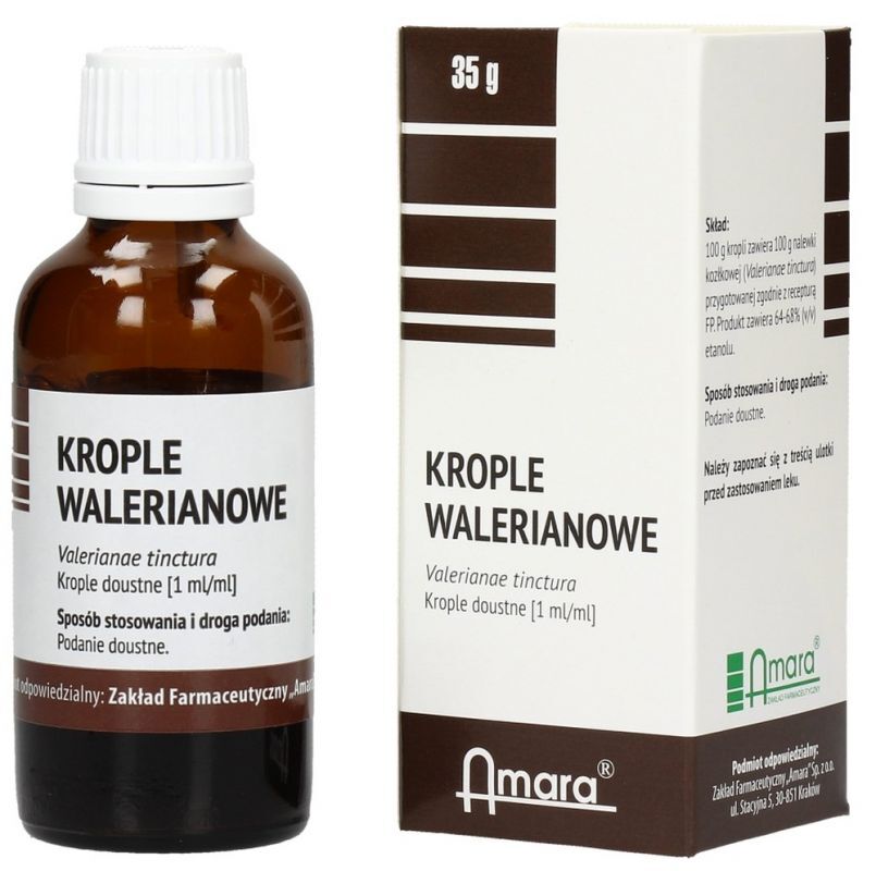 Valerian root DROPS Valerianae tinctura
