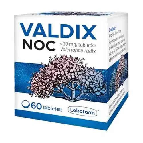 Valerian root, VALDIX Night x 60 tablets