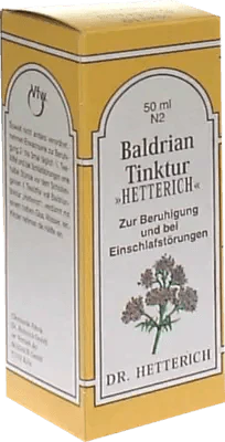 Valerian root extract, VALERIAN TINCTURE Hetterich - UKDorf 