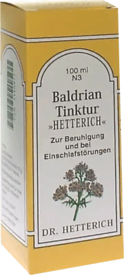 Valerian root extract, VALERIAN TINCTURE Hetterich - UKDorf 