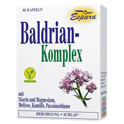 Valerian root extract, passion flower extract, VALERIAN COMPLEX Capsules - UKDorf 