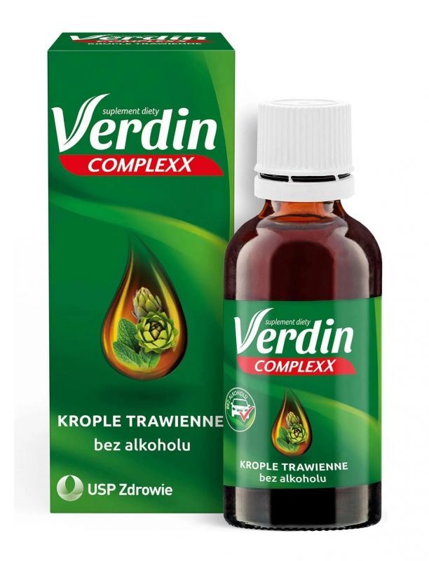 Verdin Complexx digestive drops, constipation