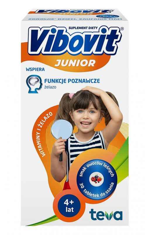 Vibovit Junior Vitamins + Iron 30 tablets