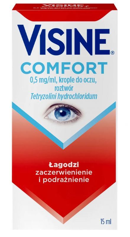 Visine Comfort 0.5mg, ml eye drops 15