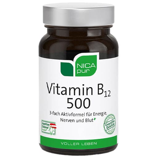 Vitamin B12 500 capsules - UKDorf 