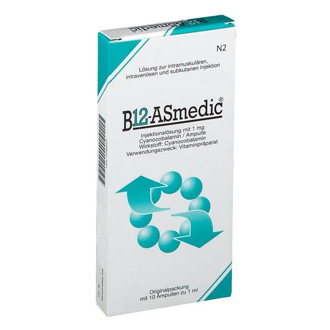 Vitamin B12 ASMEDIC injection solution ampoules - UKDorf 