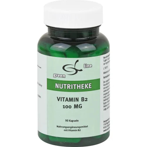 Vitamin B2 100 mg Capsules, 90 pieces