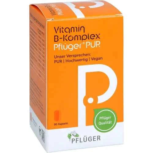 VEGAN Vitamin B Complex Pflüger Pur Capsules 90 count