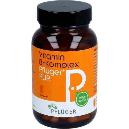 VEGAN Vitamin B Complex Pflüger Pur Capsules 90 count