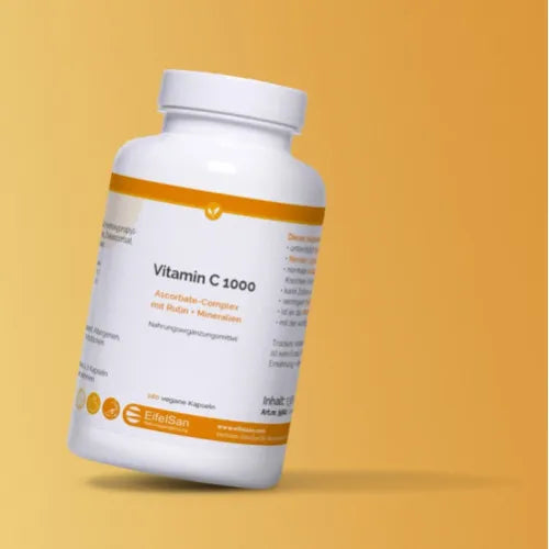 Vitamin C 1000 Ascorbate Complex with Rutin Capsules - UKDorf 