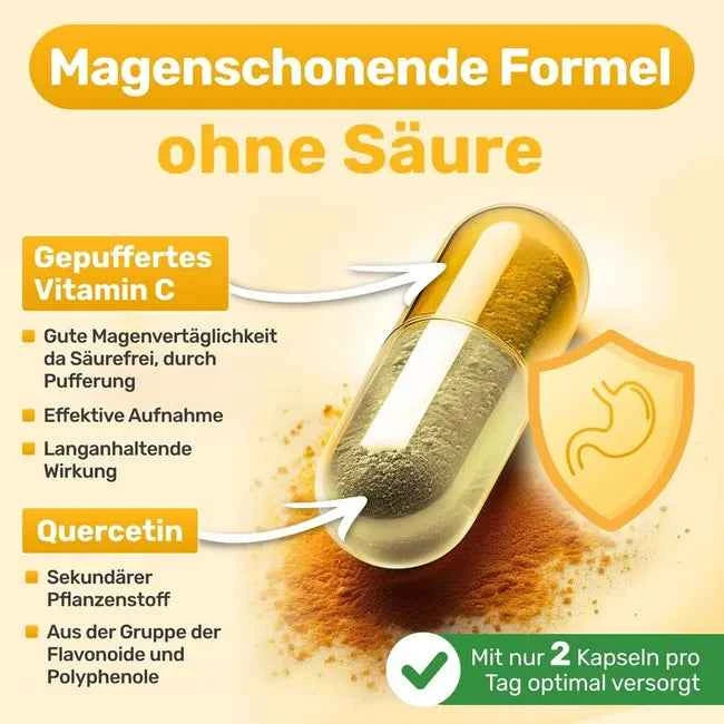 Vitamin C 1000 mg + Quercetin for the immune system