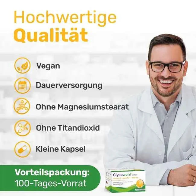 Vitamin C 1000 mg + Quercetin for the immune system