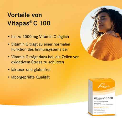 Vitamin C VITAPAS C 100 Tablets