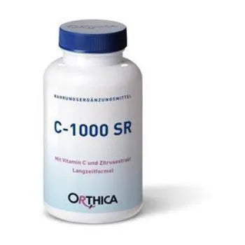 Vitamin C (L-ascorbic acid), bioflavonoids, ORTHICA C 1000 SR tablets - UKDorf 