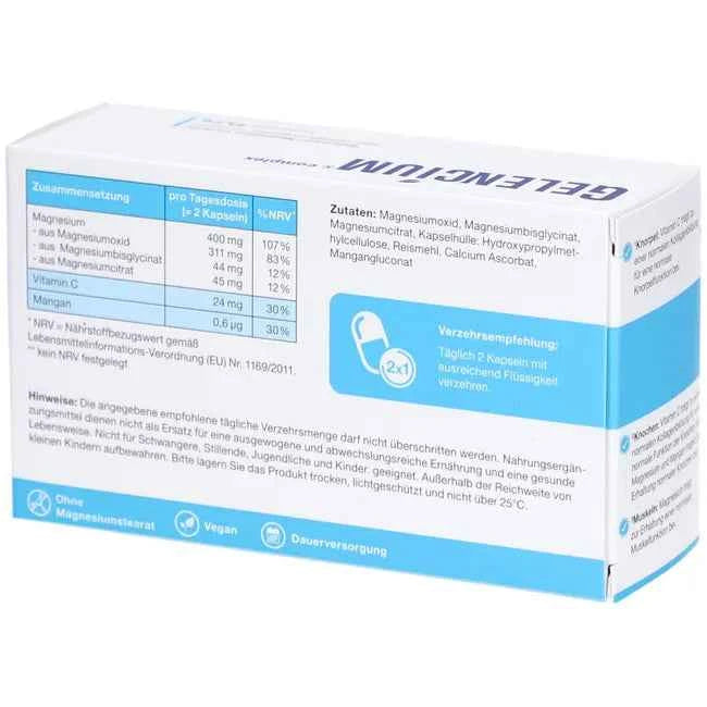 Vitamin C, manganese for cartilage, bones,muscles – Magnesium Complex