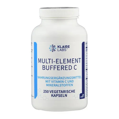 Vitamin C and minerals, MULTI-ELEMENT Buffered C capsules - UKDorf 