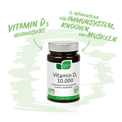 Vitamin D3 10,000 capsules - UKDorf 