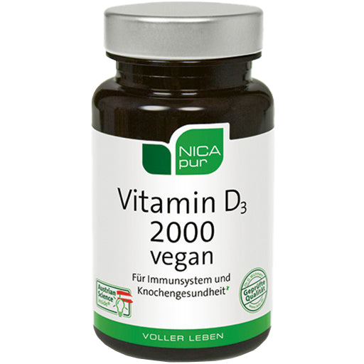 Vitamin D3 2000 vegan capsules - UKDorf 