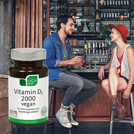 Vitamin D3 2000 vegan capsules - UKDorf 