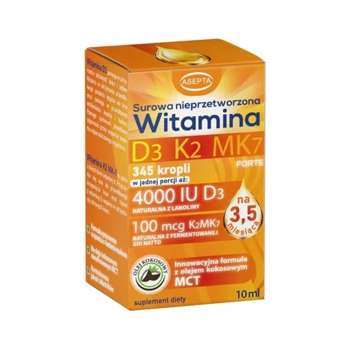 Vitamin D3 K2 Mk7 drops - UKDorf 