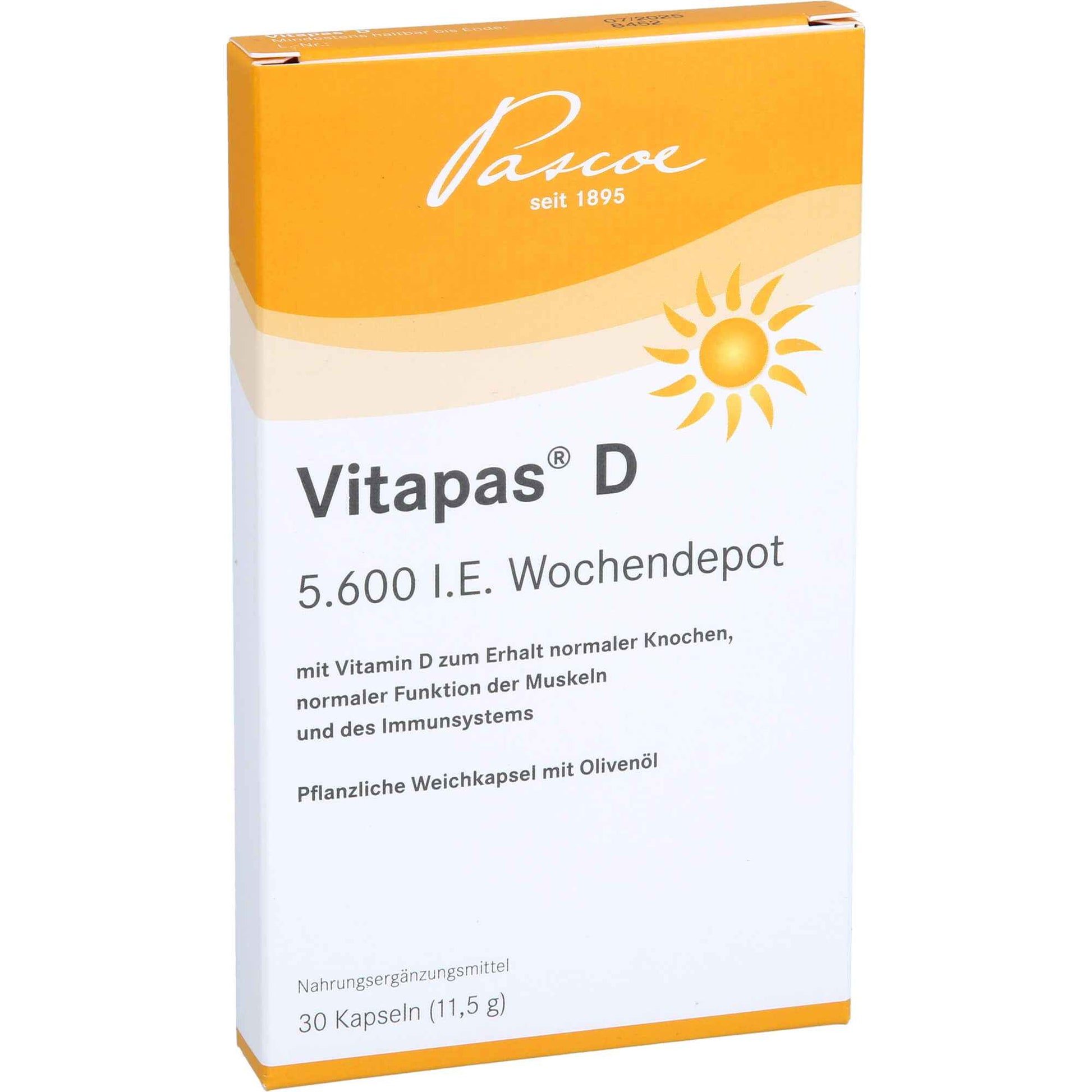 Vitamin D3 VITAPAS D Capsules
