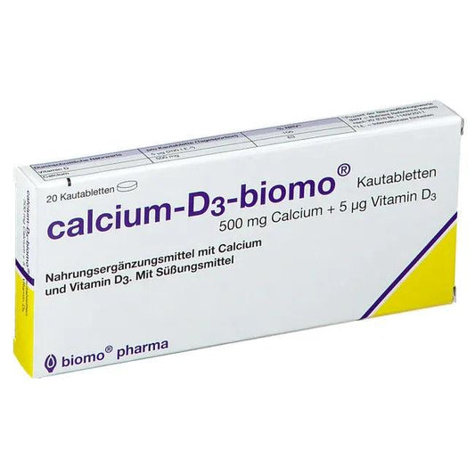 Chewable calcium uk, CALCIUM-D3-biomo chewable tablets 500+D - UKDorf 