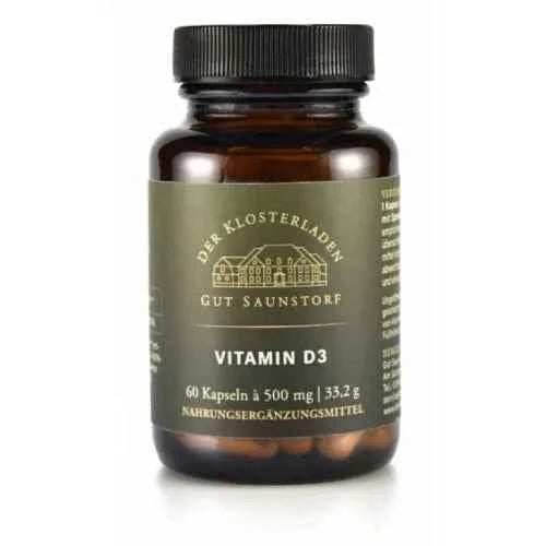 Vitamin D3 capsules, 60 pieces