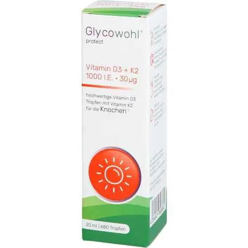 Vitamin D3 1000 IU+K2 30 μg Drops 20 ml