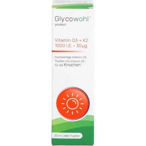 Vitamin D3 1000 IU+K2 30 μg Drops 20 ml