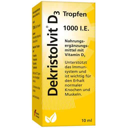 Vitamin D3 DEKRISTOLVIT D3 1000 IU drops