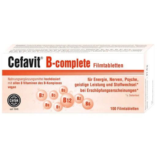 Vitamin b complex, CEFAVIT - UKDorf 