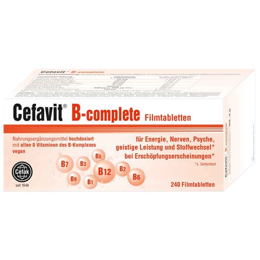 Vitamin b complex, CEFAVIT - UKDorf 