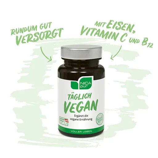 Vitamin supplements for vegans, vegan vitamin d, Daily vegan capsules - UKDorf 