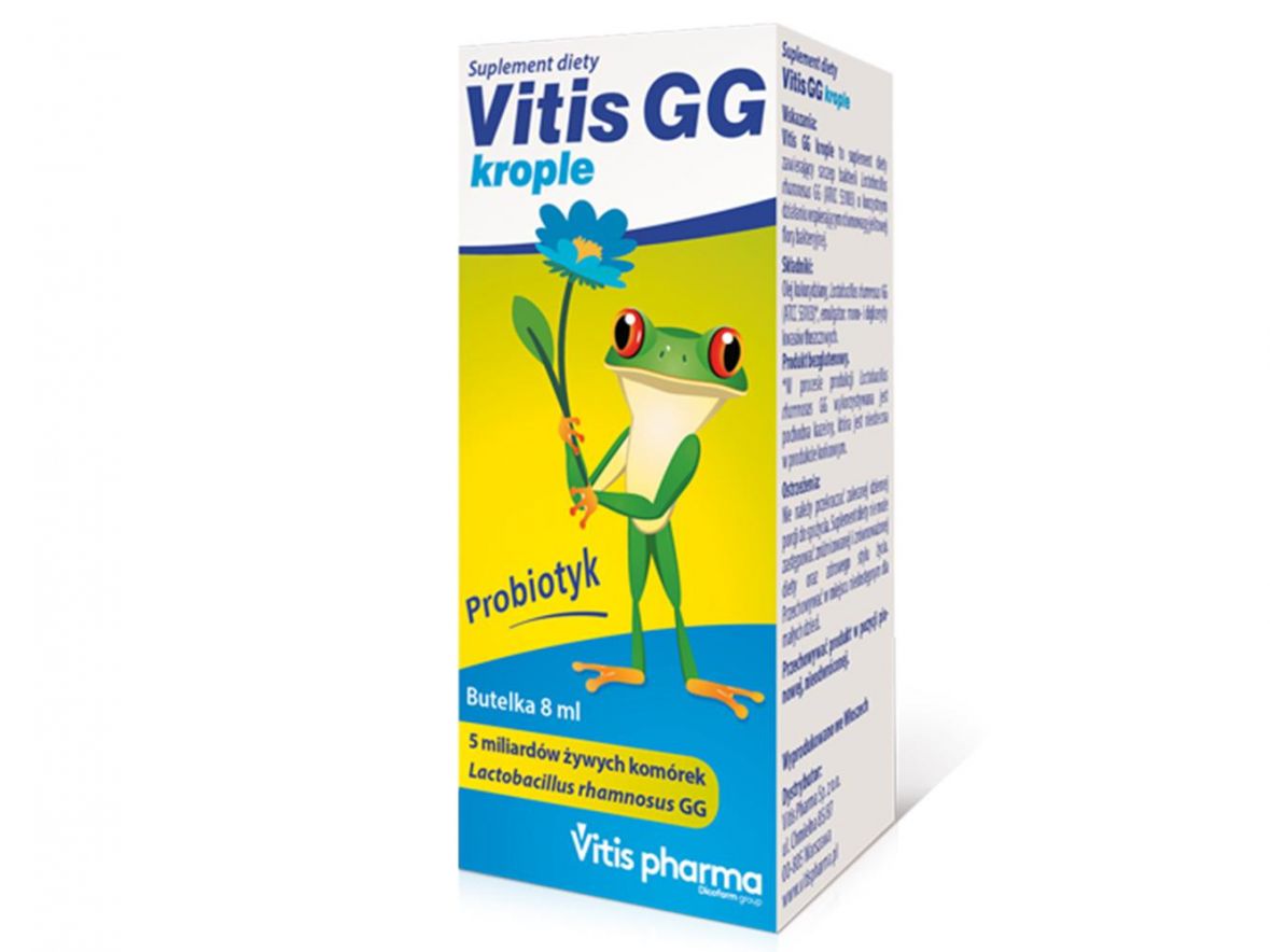 Vitis GG drops 8ml, lactobacillus rhamnosus gg