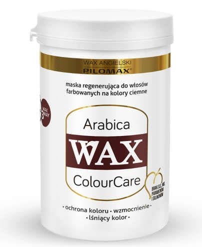 WAX Pilomax Arabica ColourCare mask for dark colored hair 480ml - UKDorf 