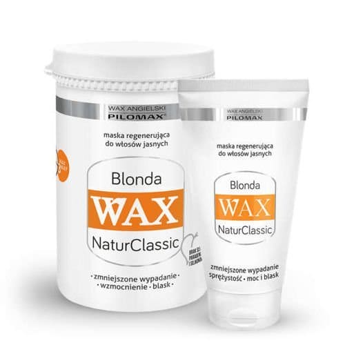 WAX Pilomax NaturClassic Blonda regenerating mask for light hair 240ml - UKDorf 