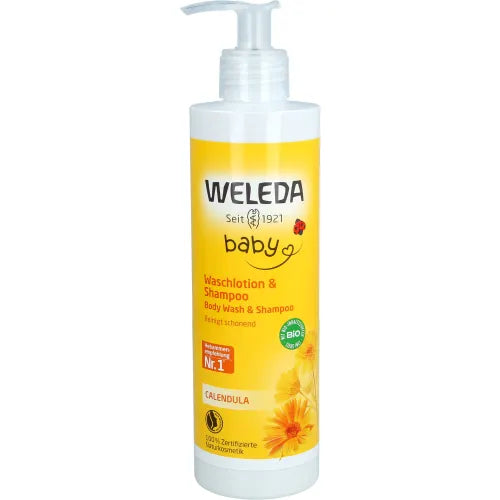 WELEDA Calendula Wash Lotion & Shampoo 400 ml - 2