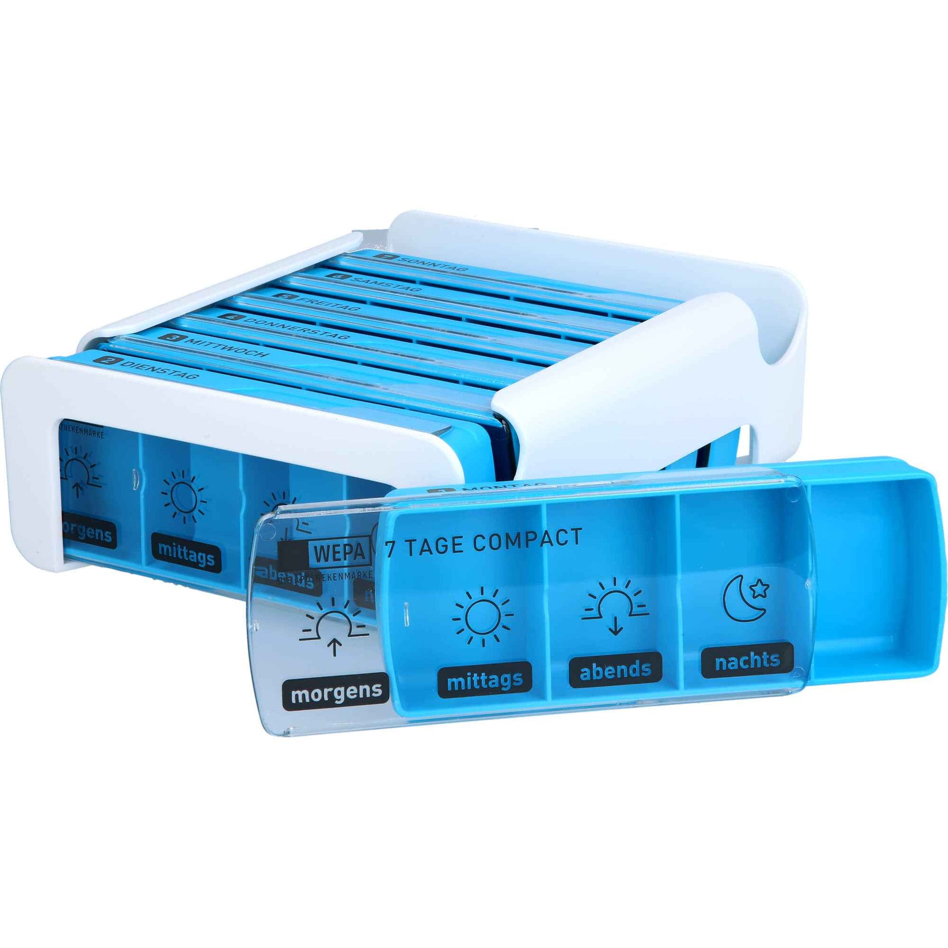 WEPA 7 Days Compact Weekly Magazine white/blue