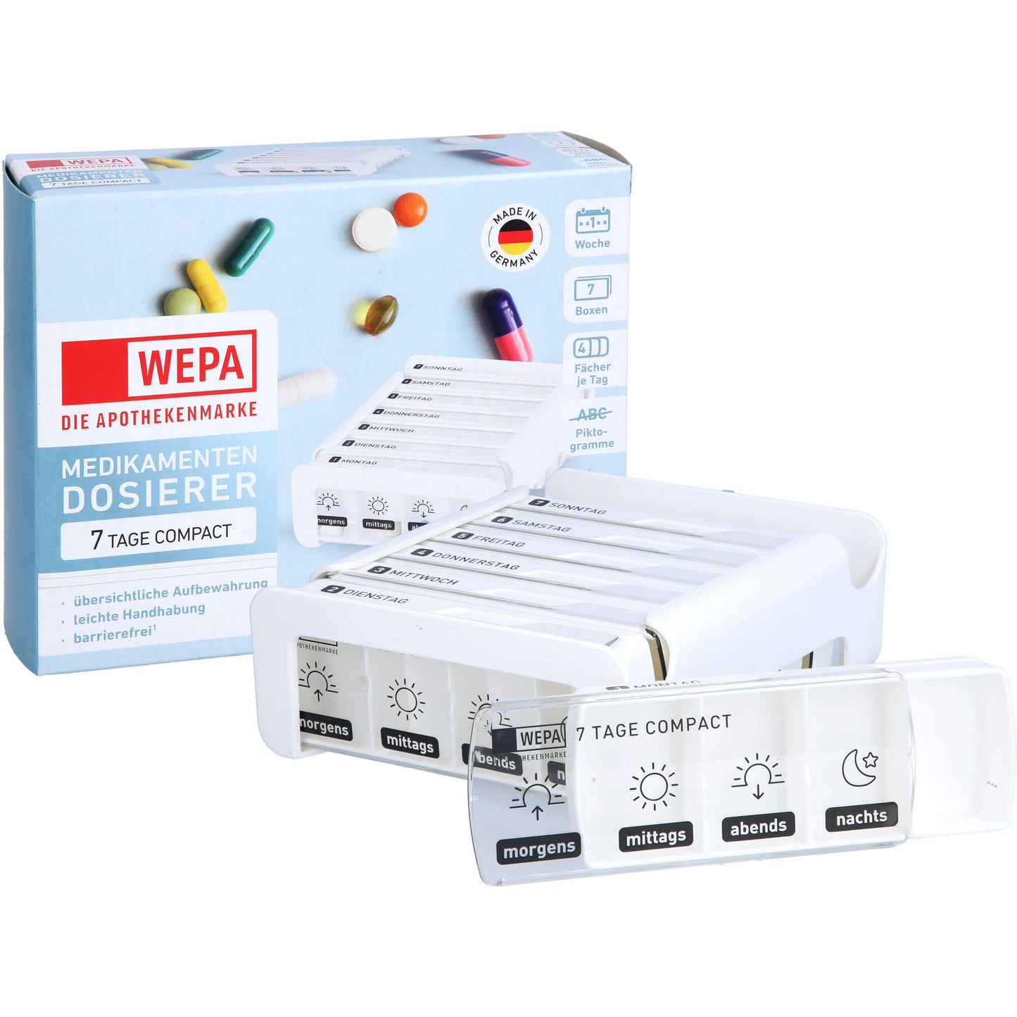 WEPA 7 Days Compact Weekly Magazine white
