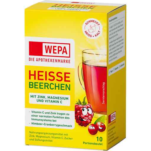 WEPA hot berries+Vit.C+Zinc+Magnesium powder
