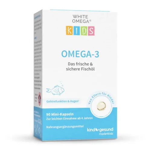 WHITE OMEGA Kids algae oil soft capsules