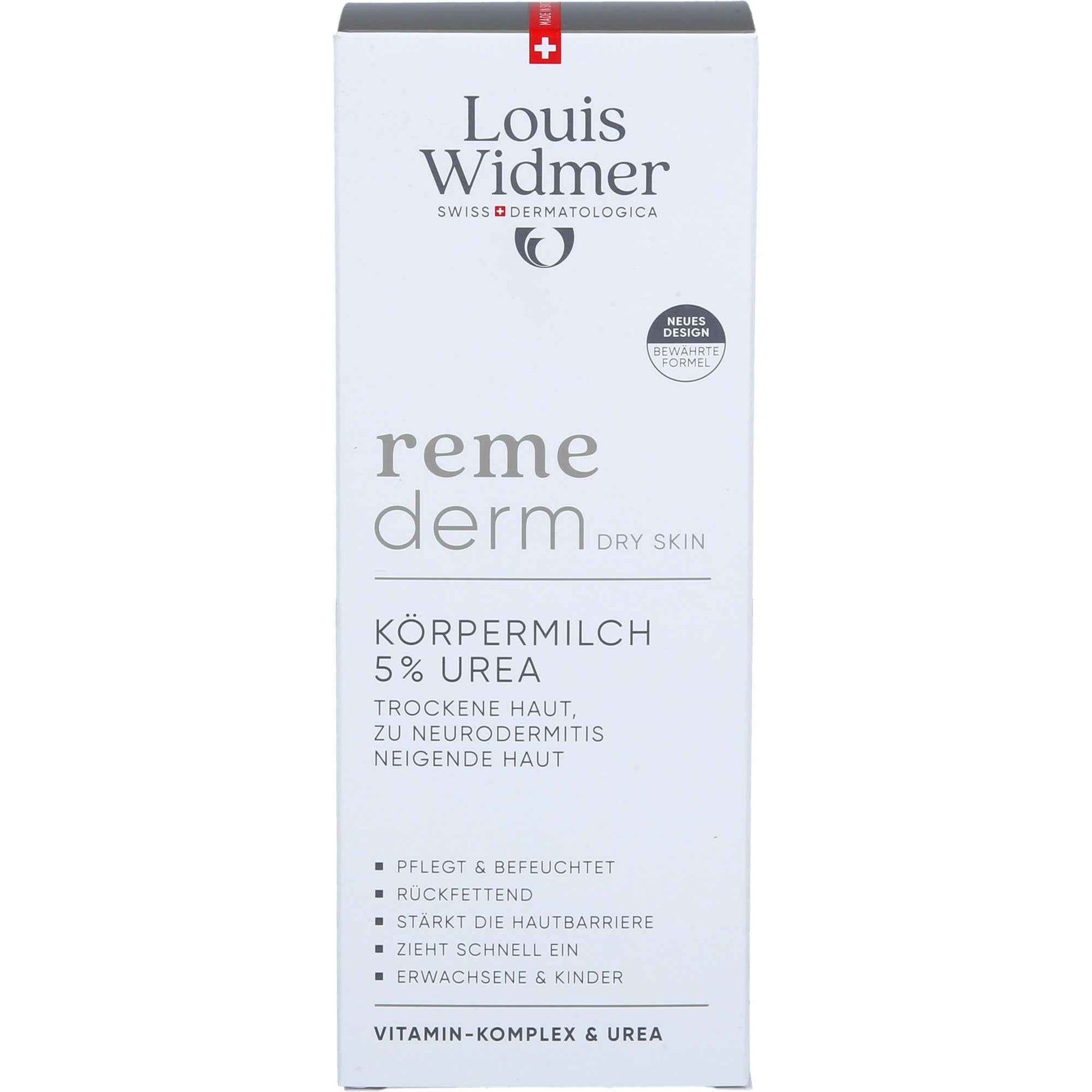 WIDMER Remederm dry Skin Body Lotion 5% Urea lP