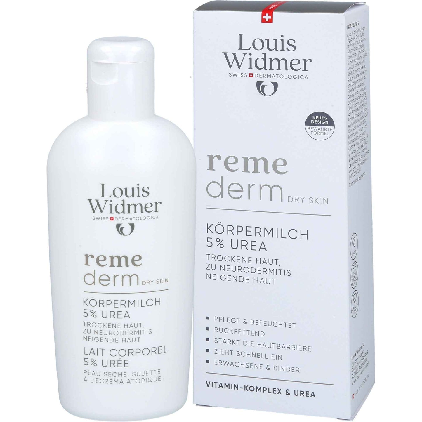 WIDMER Remederm dry Skin Body Lotion 5% Urea lP
