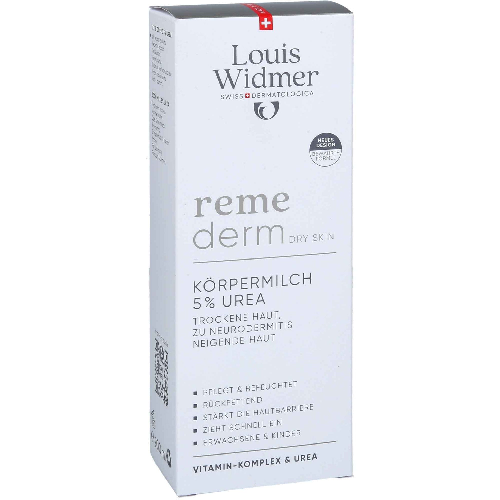 WIDMER Remederm dry Skin Body Lotion 5% Urea lP