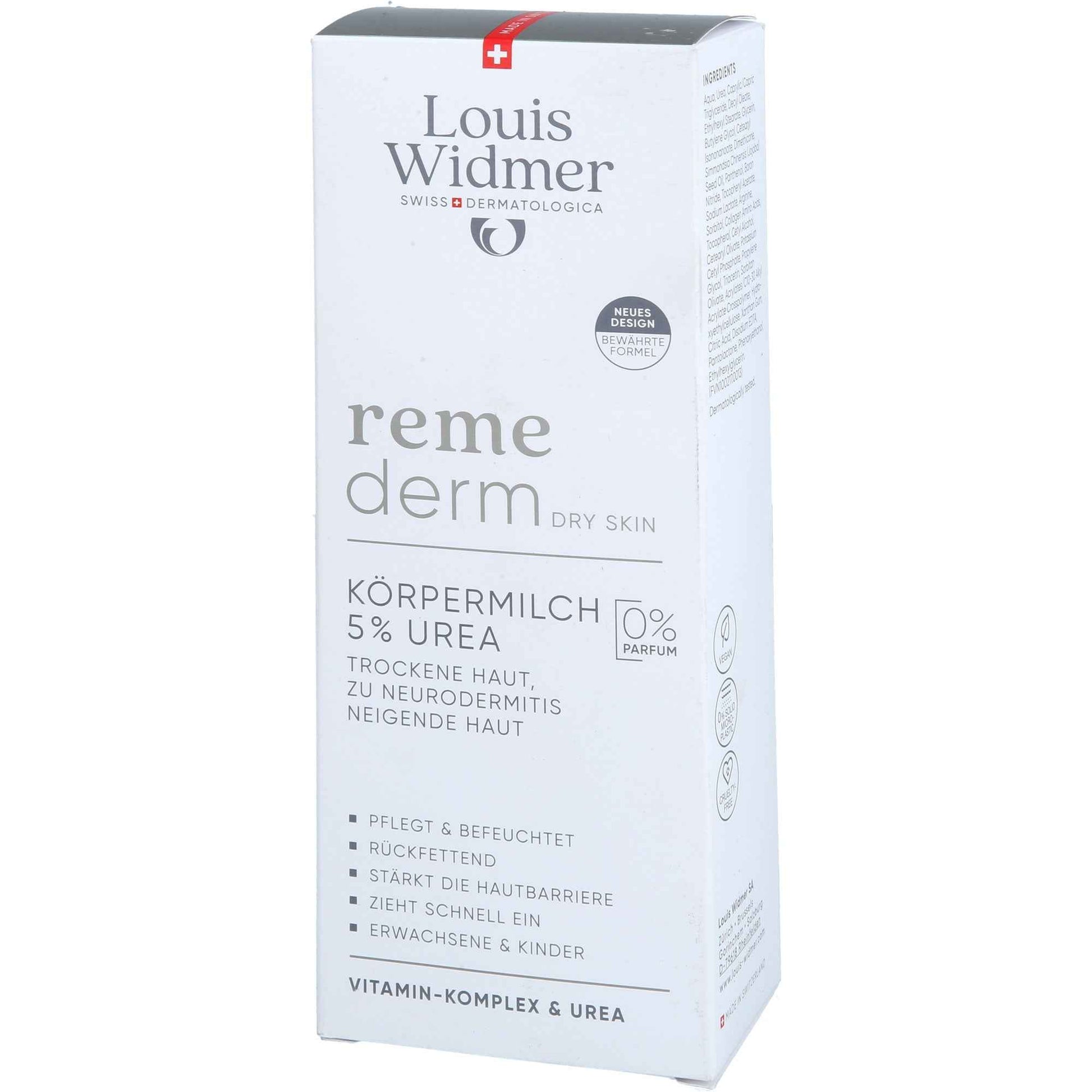 WIDMER Remederm dry Skin Body Lotion 5% Urea oP