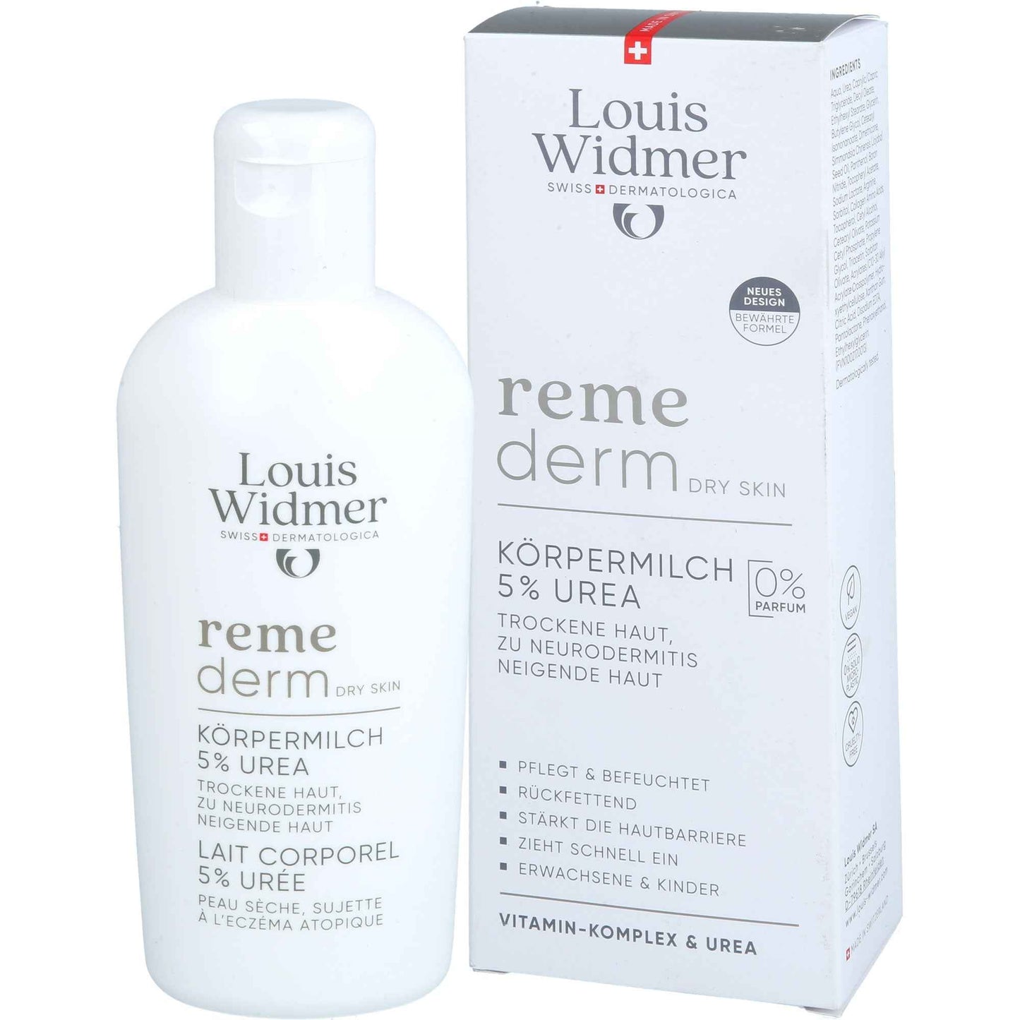 WIDMER Remederm dry Skin Body Lotion 5% Urea oP