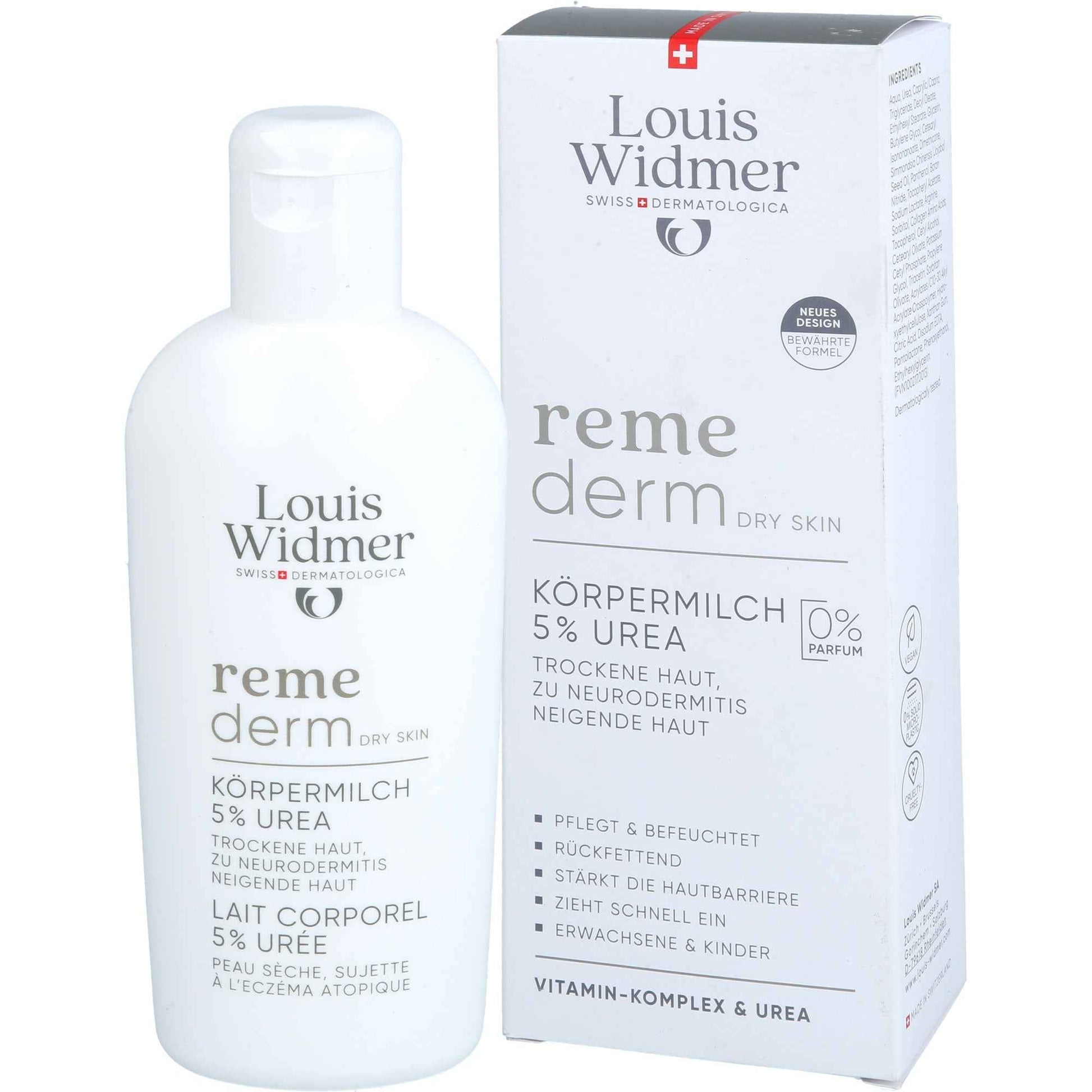WIDMER Remederm dry Skin Body Lotion 5% Urea oP