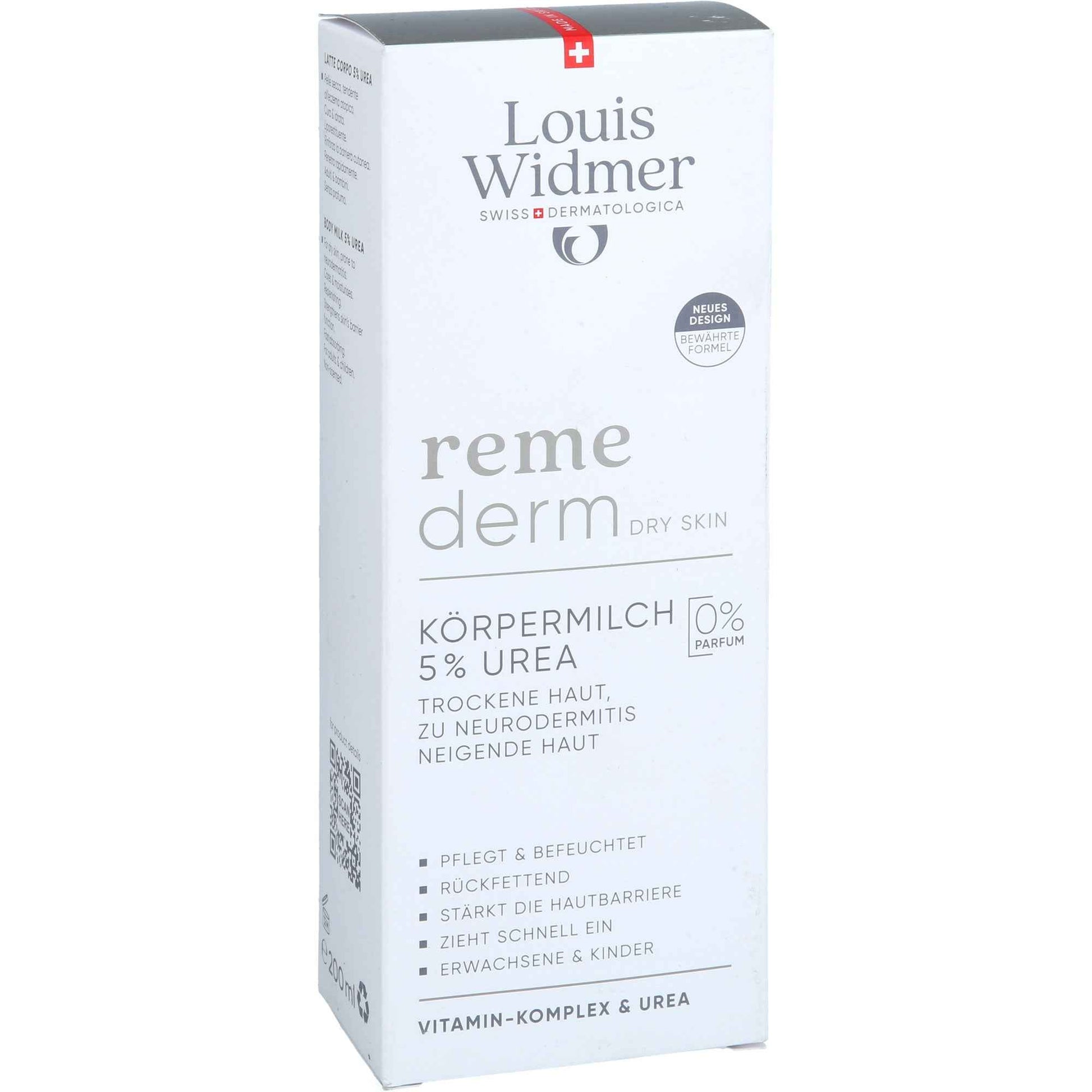WIDMER Remederm dry Skin Body Lotion 5% Urea oP
