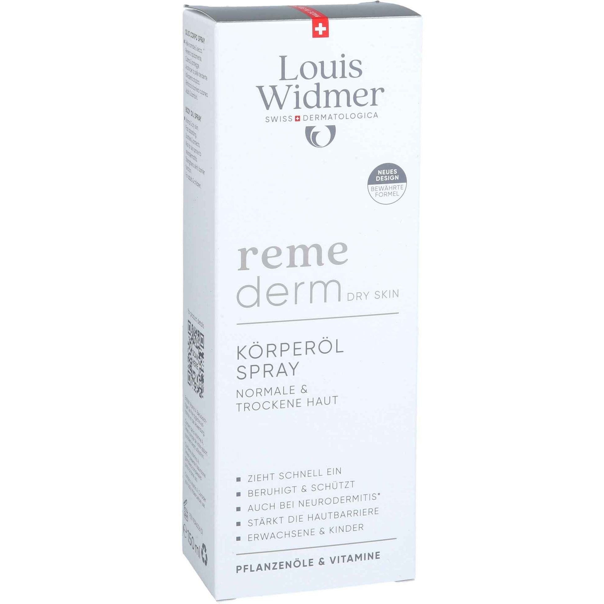 WIDMER Remederm dry Skin Body Oil Spray