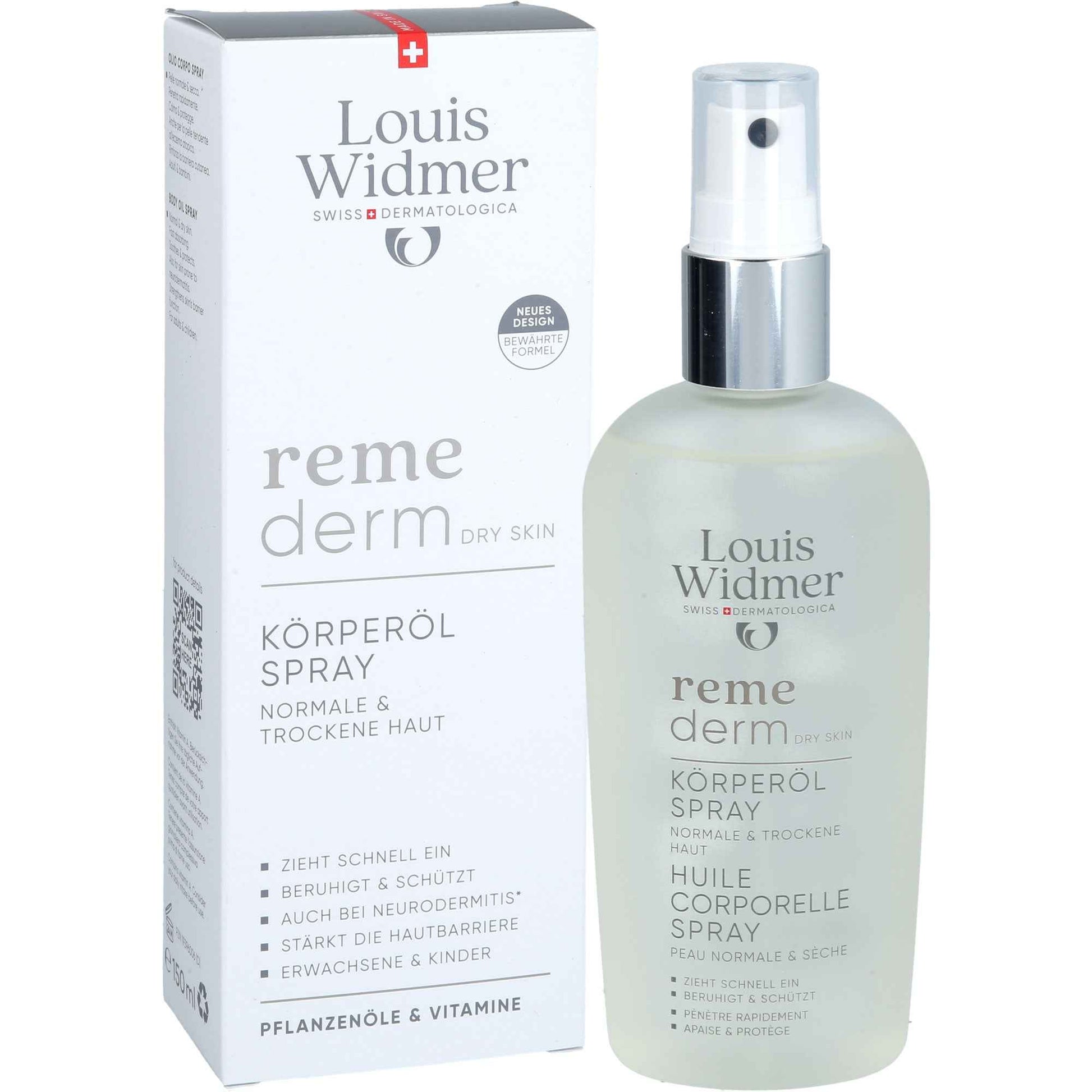 WIDMER Remederm dry Skin Body Oil Spray